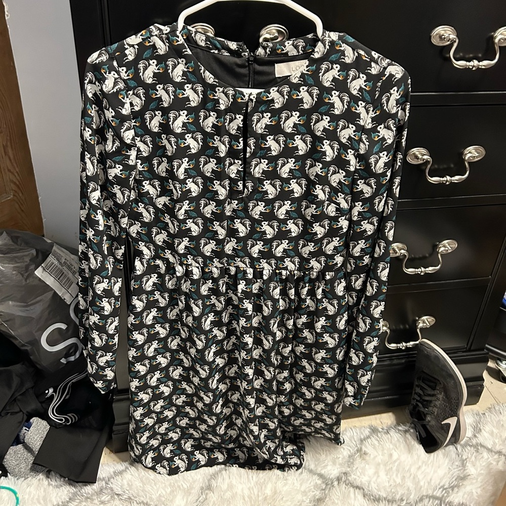 Squirrel dress - Loft BRAND NEW
